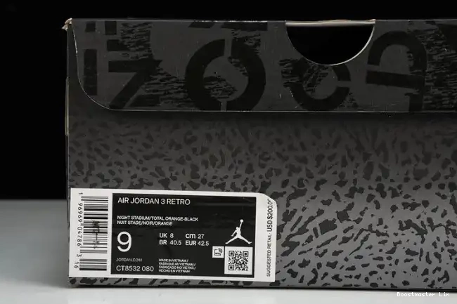 Bmlin shoes CT8532-080 3 Jordan Air 